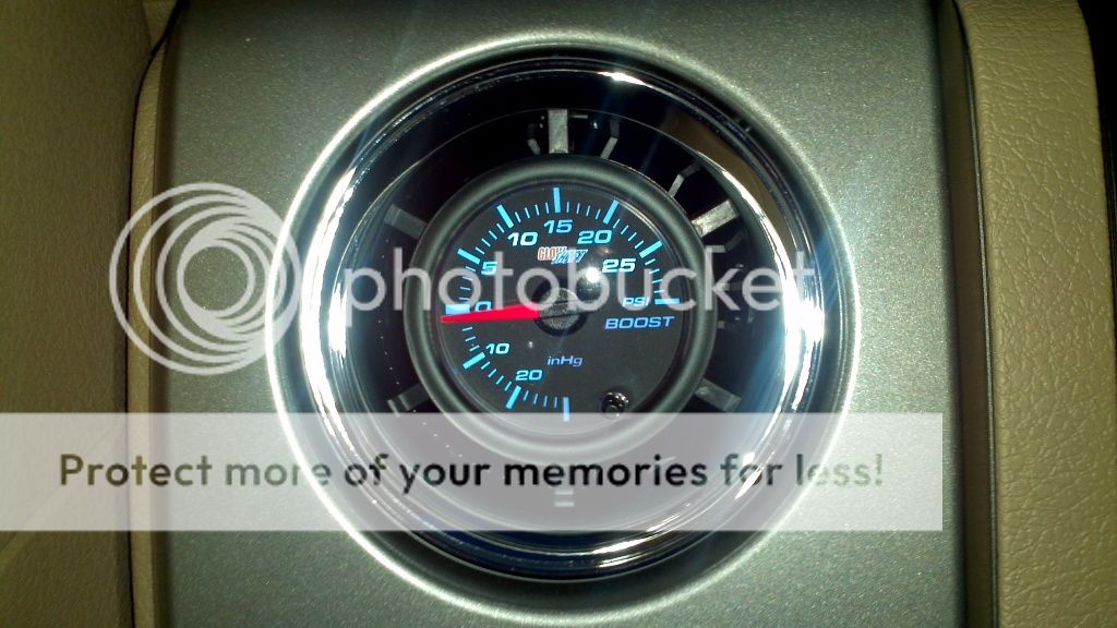 Boost Gauge and Roush Vent Pod Ford Truck Enthusiasts Forums